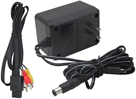 Адаптер за напојување на адаптер и кабел за AV за супер Nintendo SNES системи