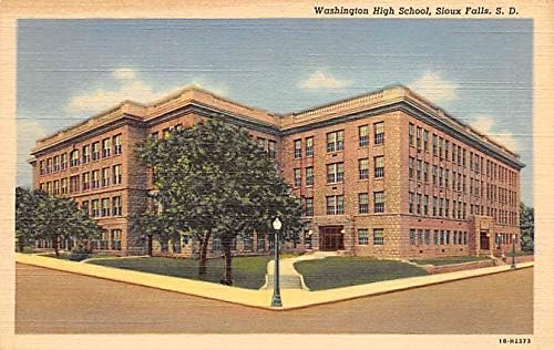 Средно училиште во Вашингтон Сиукс Фолс, разгледници на СД во Јужна Дакота