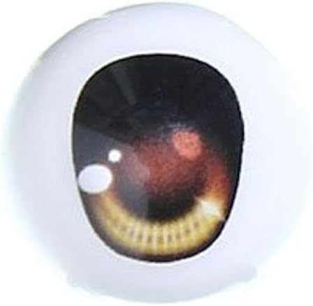 ОБИТСУ Тело опашка око око Тип 0,7 инчи, кафеава