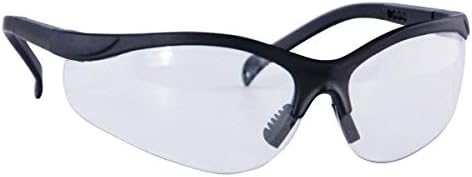 Caldwell прилагодливи очила за опсег со јасни леќи и црна рамка за надворешно, опсег, пукање, конкуренција и лов