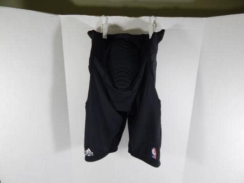 2014-15 НБА Адидас Технолошкиот тим издаде црни сложени шорцеви за компресија XL 5 - НБА игра користена