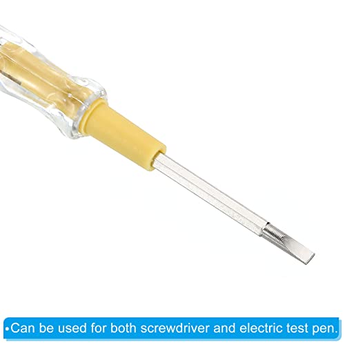 Patikil напон тестер AC 150-500V Контакт Електричен детектор за контакт со филипс за шрафцигер тестер пенкало со неонска цевка, чиста