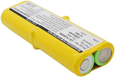 Замена на батеријата во Gymo за Telxon 14861-000, TEL-860 PTC860, PTC860DS, PTC860ES, PTC860-II