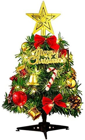 NJИА таблета новогодишна елка вештачки Божиќни дрвја вештачко мини Божиќен десктоп бор, DIY занаети мини бор за Божиќ, дом, кујна, декор
