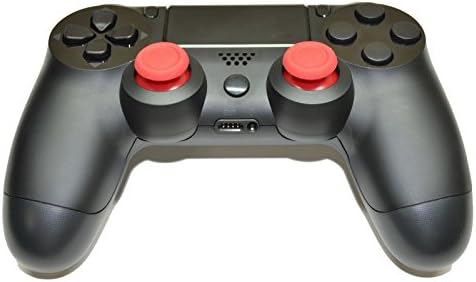 Гаметаун Црвен палецот аналогни стапчиња за стапчиња за палецот за PlayStation 4 PS4 DualShock 4 контролер