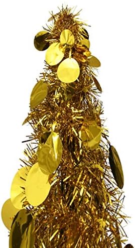 Вештачко новогодишно дрво, украси за злато новогодишно дрво лесно собрание за забава за одмор
