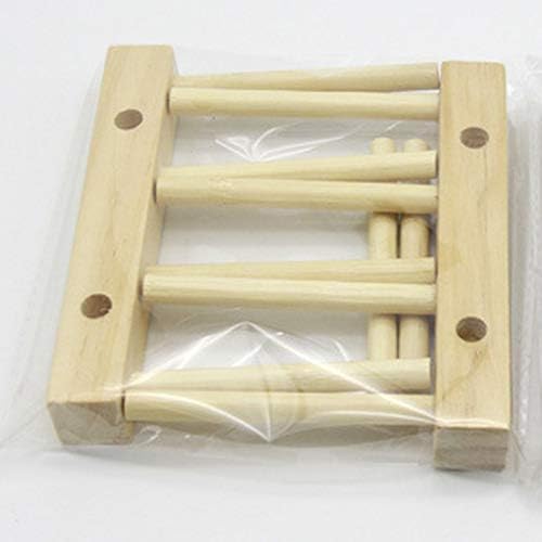 Yinrunx бамбус дрвен сад за садови држачи, држач за резерви за сечење на капакот за сечење на капакот за сушење држач за складирање на кујната