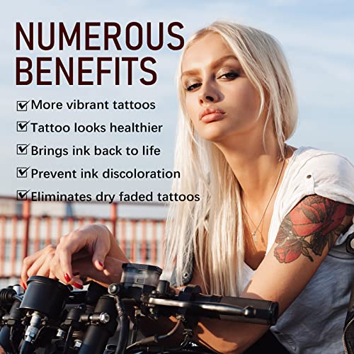 2пакувајте Мелем За Путер За Тетоважа После Нега, 5,6 мл, Стар &засилувач; Нов Навлажнувач За Заздравување На Тетоважи За Подобрување