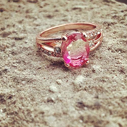 Womenените ветуваат прстени природни камења невестински венчален прстен личност кубна цирконија ангажман прстен накит подароци двојки прстени