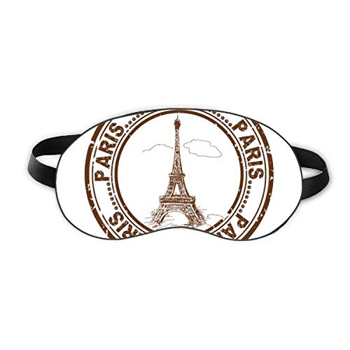 Париз Франс Ајфел кула Класичен градски град за спиење на очите штит мека ноќно слепење на сенка на сенка