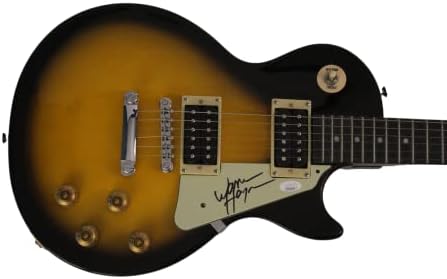 Ворен Хејнс потпиша автограм со целосна големина сончаница Гибсон епифон Лес Пол Електрична гитара многу ретка w/ James Spence JSA Автентикација
