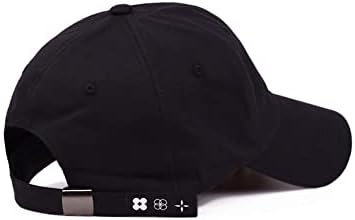 Niepce Inc улична облека за бејзбол капа за мажи црно