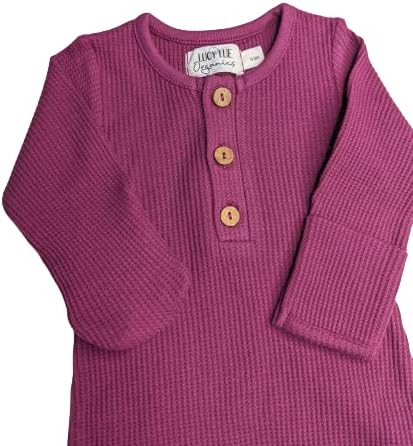 Луси Луе Органија, органски памук плетено новороденче, наметка за бебиња, мека плетена облека за спиење за бебе и девојче, Унисекс