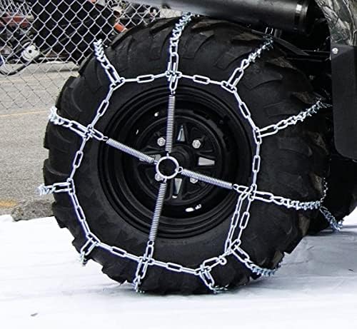 Продавницата РОП | Пар од 4 ланци на гуми за врски и затегнувачи за снег на Husqvarna се вклопува 26x13x10