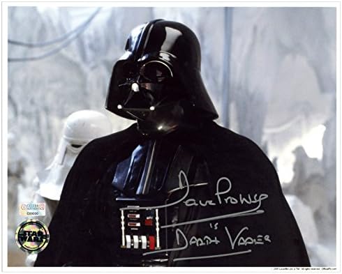 Дејвид Проус Автограмирани Војна На Ѕвездите: Империјата Го Возвраќа Ударот На Дарт Вејдер 8 € 10 Инвазија На Baseо База Слика