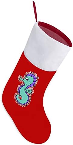 Божиќни чорапи Божиќни чорапи црвен кадифе со бела торба за бонбони Божиќни украси и додаток на семејна забава