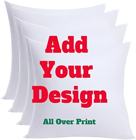 Bluland Custom Pillow Case Персонализирана перница од двострана дизајнерска текст/слика за фрлање перници за перници