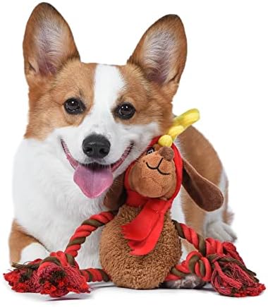 Д -р Сеус за домашни миленици Гринч Макс јаже екстремитет влече кучиња играчка | Играчка за јаже на кучиња Гринч од колекцијата Д