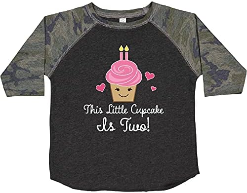 Инктастична 2-ри роденден девојки за девојчиња симпатична маица за дете