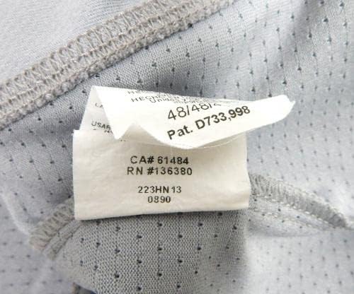 2022 Лос Анџелес Ангели Бил Хаселман 82 Игра издадена Пос користена сива маичка 48 8 - Игра користена МЛБ дресови