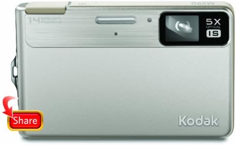 Kodak Easyshare M590 14 MP дигитална камера со 5x оптички зум и 2,7-инчен LCD