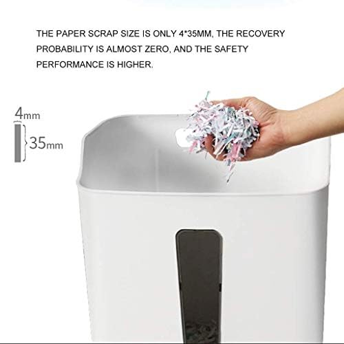 Ylhxypp канцелариски хартија Шредер - мини електричен мал десктоп рендан рендан комерцијален преносен отпад со висока моќност