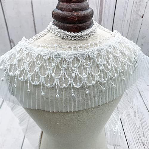KLHHG двојно слој плетиран растворлив во вода растворливи капки капки рабна чипка ткаенина DIY облека за здолниште