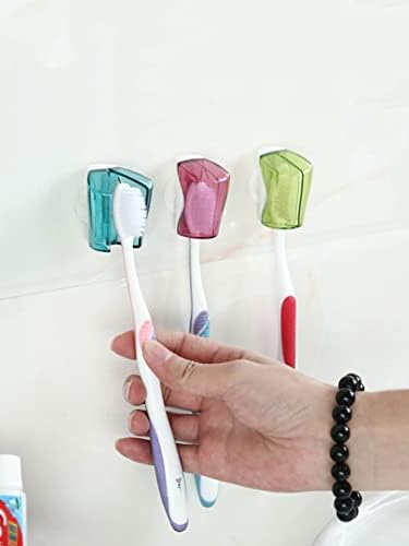 Abzekh туш кади-складиште решетка за туширање кади полица 3 парчиња случајна боја заби за заби држач за бања лаварија за миење садови