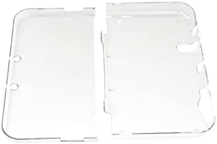 Чиста кристална заштитна кутија со ултра тенок тврда пластична школка кожа компатибилна за Nintendo New 3DS LL, 3DS XL, лесен и траен