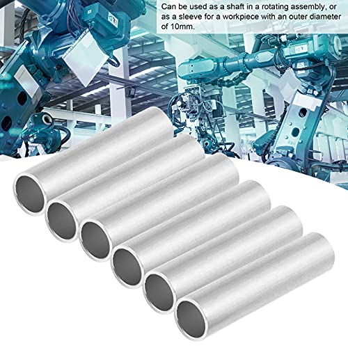 Кроданс 10 парчиња алуминиумска цевка Поддршка за ракави на вратилото Индустриски роботски делови Замена 6100‑1012‑0050 Замена