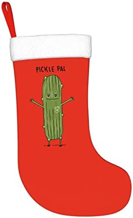 Yoigng марината за Божиќни порибувања Божиќни чорапи Класична празнична декорација камин виси чорап