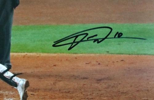 Јули Гуриел го автограмираше Хјустон Астрос 16х20 нагоре Фото -jsa W *бело - автограмирани фотографии од MLB