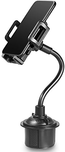Телефонски држач за држачи на чаши за автомобили со долг флексибилен врат за LG крило LG Velvet iPhone 14 14 PLO 14 Pro 14 Pro Max Samsung