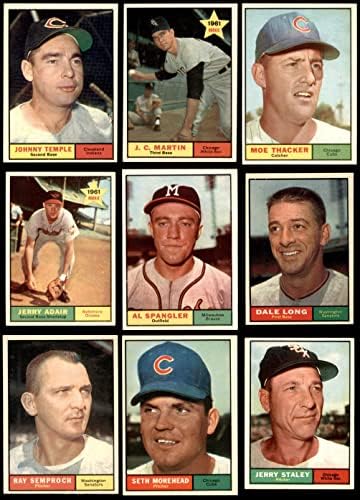 1961 Топс Бејзбол 100 Картичка Стартер Сет/Многу ЕКС/МТ