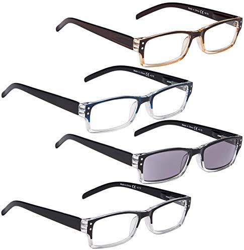 3 Пакувања Метални Очила За Читање + 4 Пакувања Класични Очила За Читање