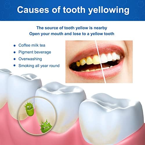 Стоматолошки заби заби за белење на орално чистење и убавина за заби за да се отстранат дамките на забите, нечистотиите на забите, жолтите