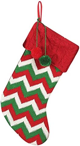 9 FT Garland Battery оперирана собрани украси за божиќни порибувања Нова година Божиќни чорапи за порибување Божиќни бонбони торбички