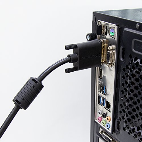 Кабелски работи DVI до DVI кабел со ферити 50 стапки