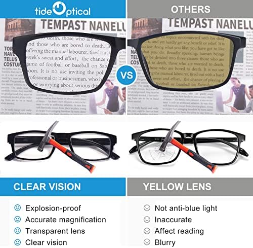 Плима Оптички 2 Пакет Очила За Читање За Мажи Жени Сина Светлина Блокирање Очила Лесен Анти-Отсјај Компјутерска Игра Читач