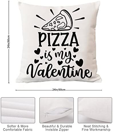 Пицата е мојата валентин фрлање перница за перници за романтична перница, романтична перница, свадба ангажман годишнина од перница, плоштад