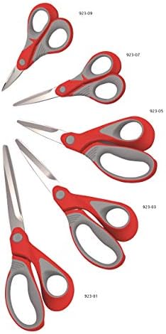 Ножици за облекување на ножици на Клејбер Шнајдерсхер, 254 мм, црвено