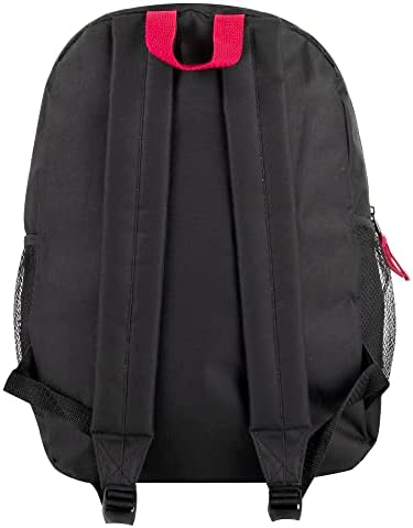 18 -инчен разнобоен ранец со повеќекратна ранец со предводник на кабелот за мажи, момчиња за училиште, патување, кампување