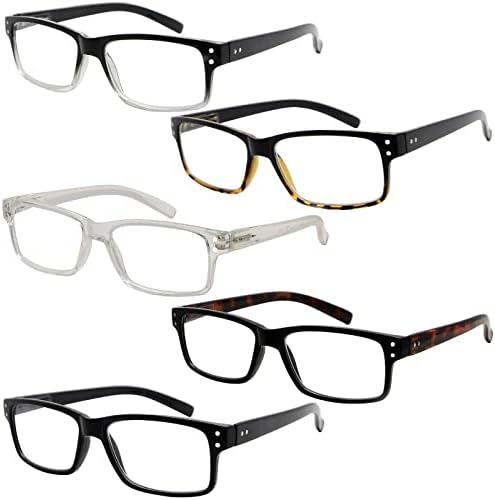 Очила Заштедете 10% На Комплет 5 Пакети Пролетни Шарки Очила За Читање За Мажи и 5 Пакети Класични Читатели +3.50