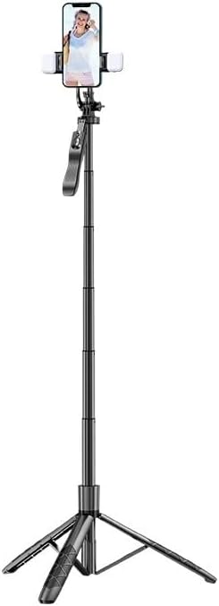 Royio Selfie Stick Безжичен селфи стап за статив за статистиот монопод монопод биланс стабилна рамка за снимање