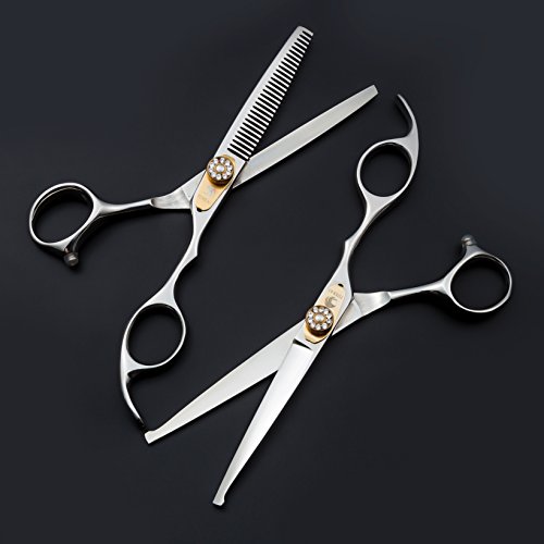 Тијерас Професионални Бербер Коса Сечење И Чистење Текстурирање Ножици Сет-6.0