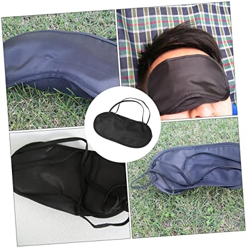 Inoomp 6pcs Отворено кампување маска за очи свила за очи за очи за спиење маска свила за очи за очи за очи за спиење Додаток за спиење канцеларија