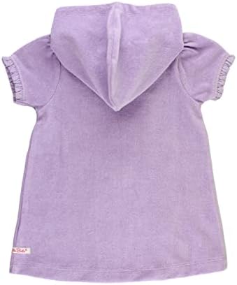 Rufflebutts® бебе/дете девојки Тери крпа качулка пливање плажа прикриен фустан