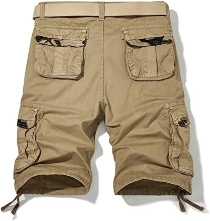 Карго шорцеви за мажи, мажи опуштени се вклопуваат во лесни страни на отворено товари шорцеви директно патент со џебови со џебови