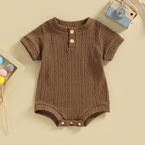 Новороденче бебе џемпер ромпер девојче момче плетено џемпер пуловер врвови есен зимско летно облека