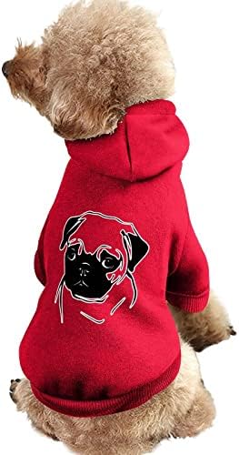 Дуксери за кучиња кучиња, симпатична качулка, џемпер, миленичиња облека од облека со капа со капа